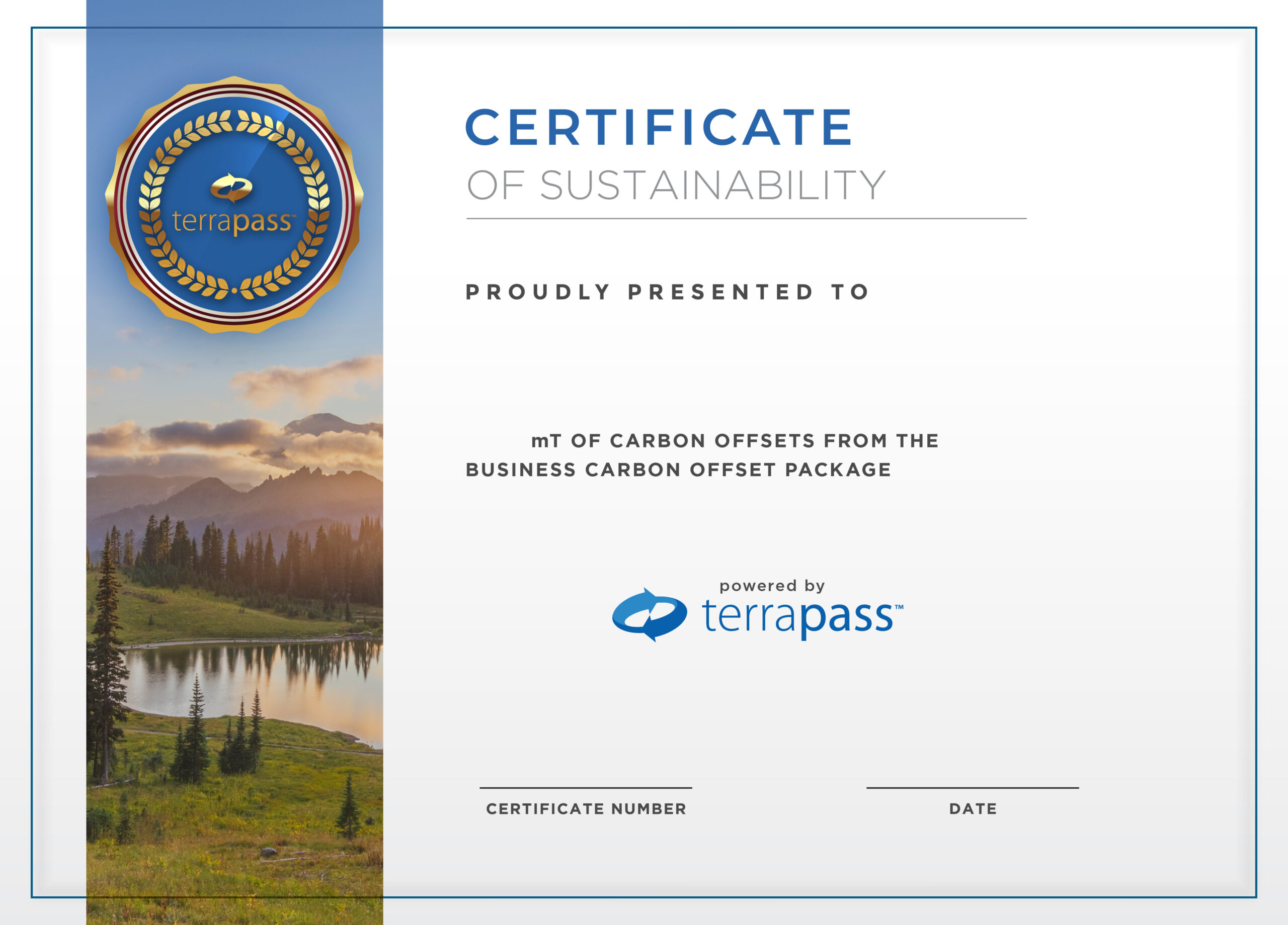 Terrapass Carbon Offset Purchase