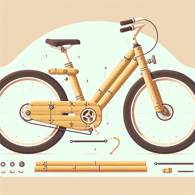 sustainable bamboo bicycle