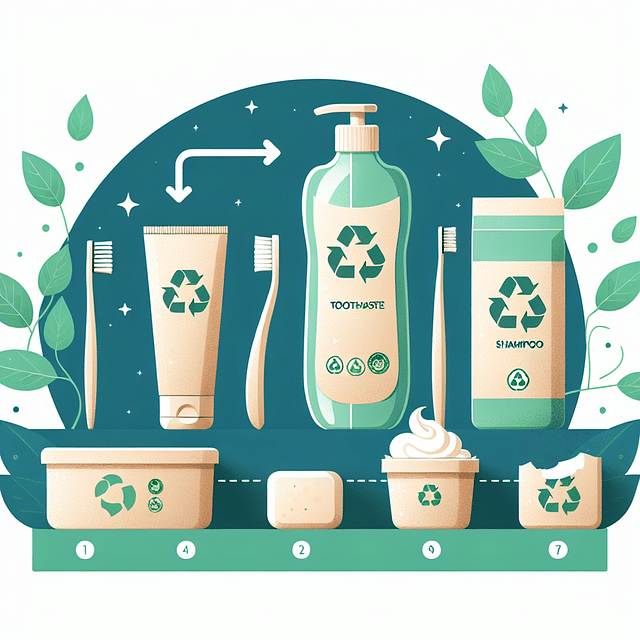 biodegradable toiletries with eco packaging