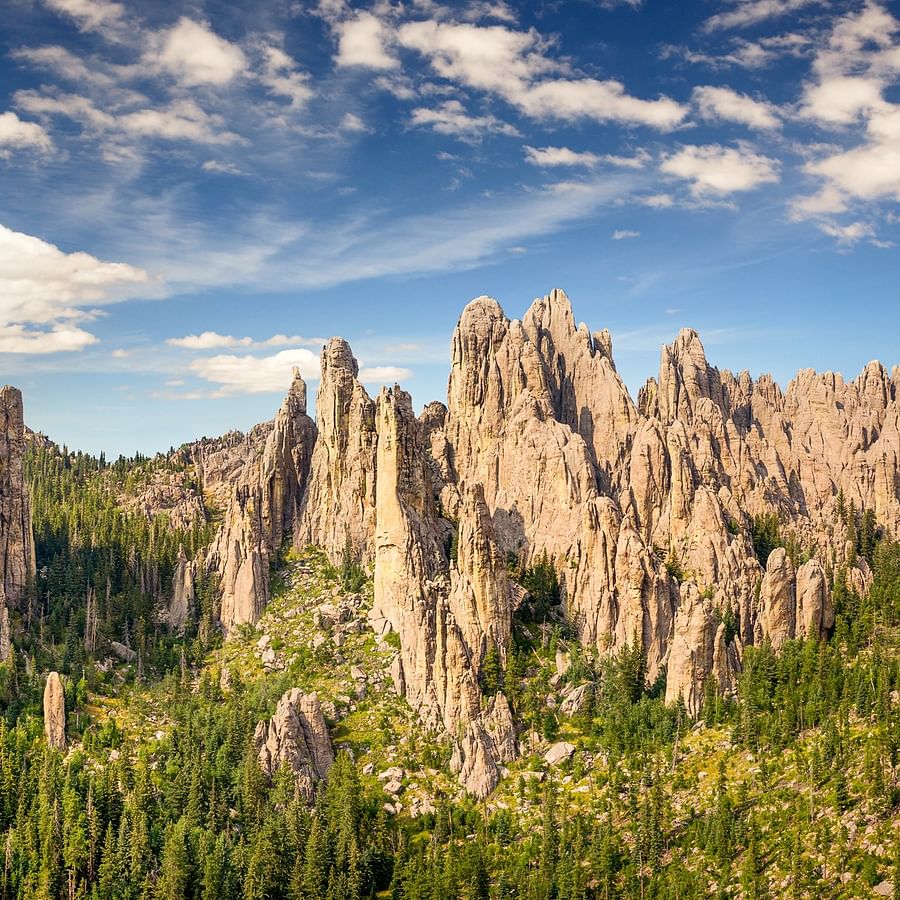 Scenic view of eco-friendly travel destination