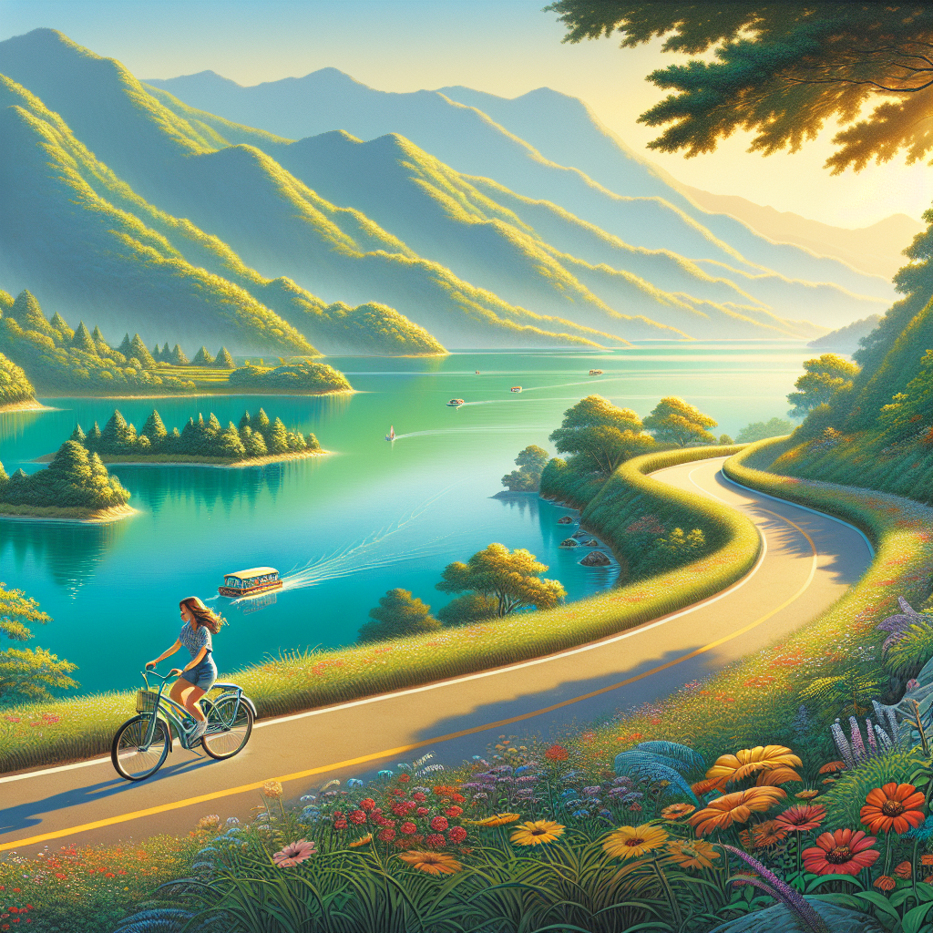 Sun Moon Lake cycling