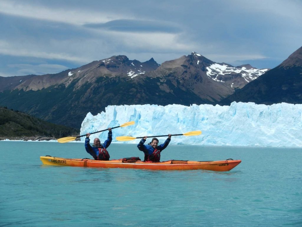 Patagonia glacial kayaking