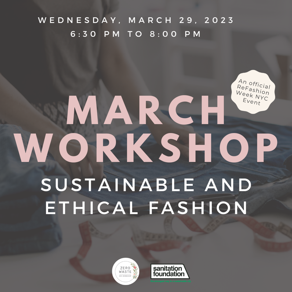 Sustainable living workshop