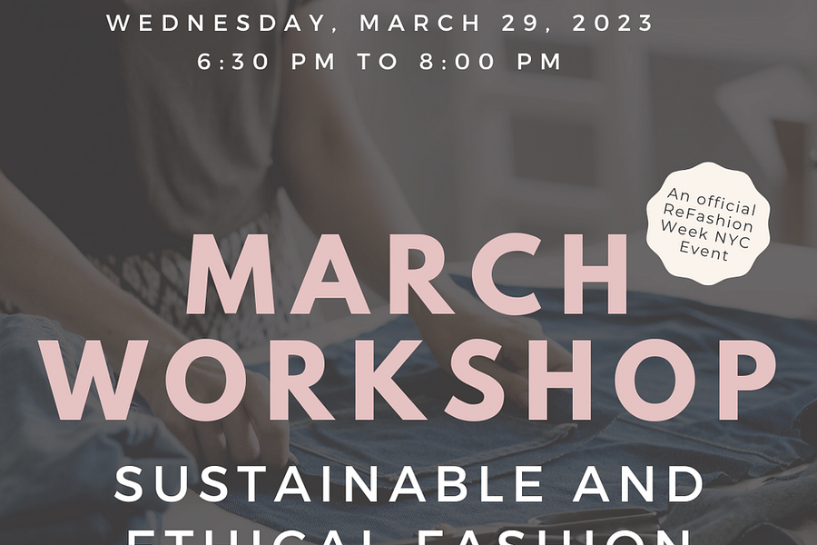 Sustainable living workshop