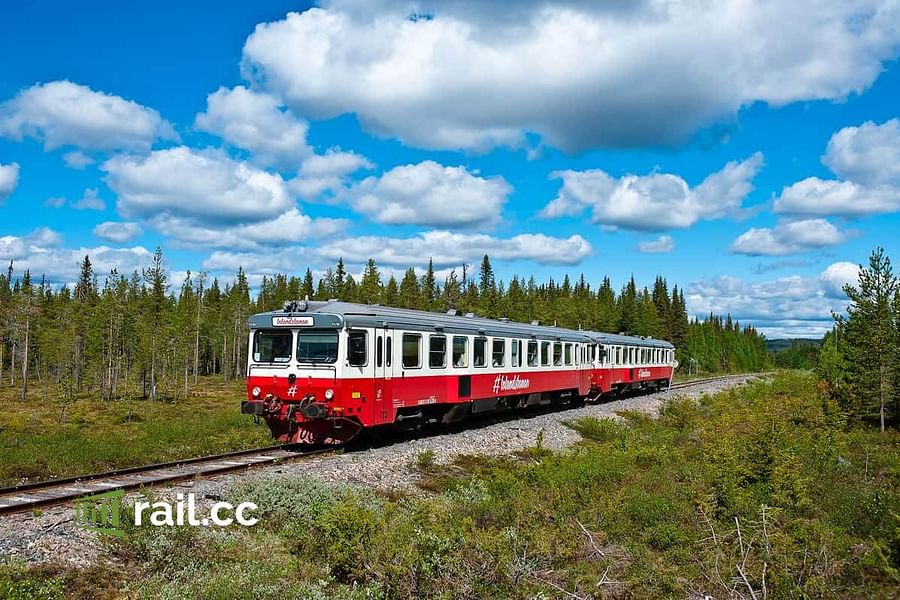 Inlandsbanan train Sweden