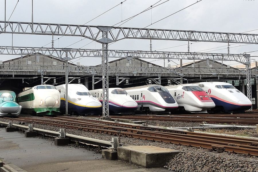 Shinkansen train Japan