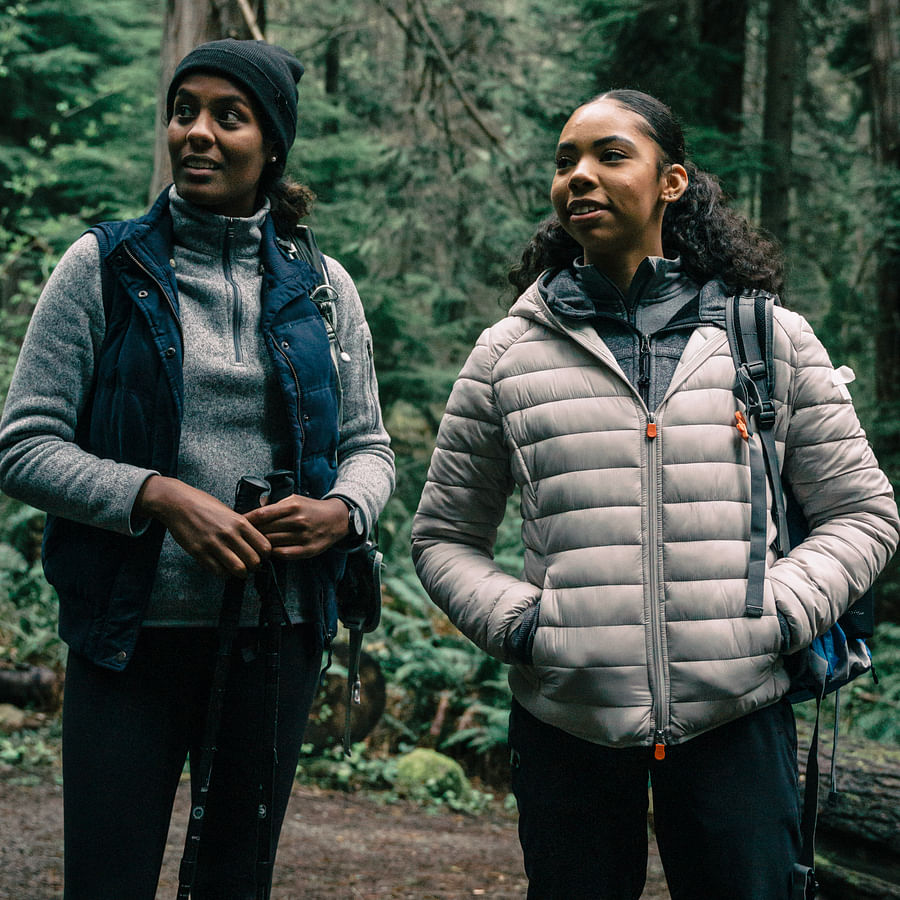 Tourists participating in a nature walk activity at a Costa Rican eco lodge