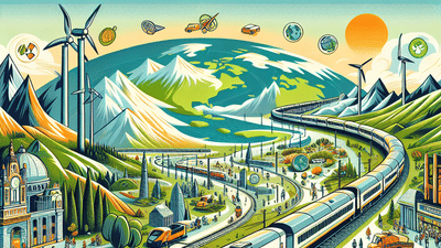 Riding the Rails Sustainably: A Guide to Eco-Friendly Train Travel Across Continents