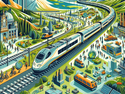 Riding the Rails Sustainably: A Guide to Eco-Friendly Train Travel Across Continents
