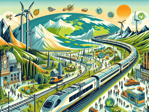 Riding the Rails Sustainably: A Guide to Eco-Friendly Train Travel Across Continents