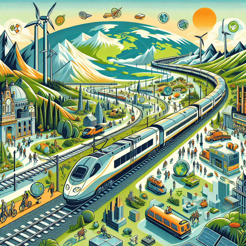 Riding the Rails Sustainably: A Guide to Eco-Friendly Train Travel Across Continents