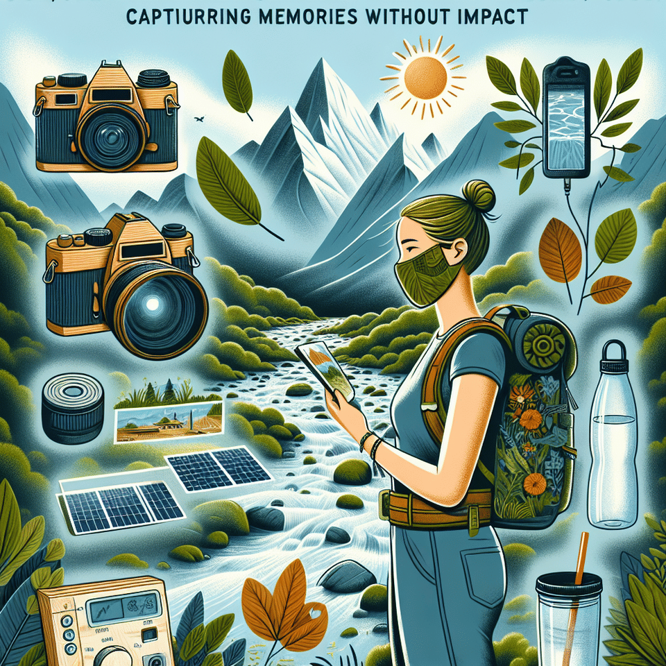 The Eco-Warrior's Guide to Sustainable Travel Photography: Capturing Memories Without Impact